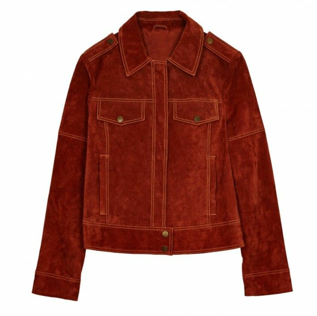 70-tals inspirerad mockajacka, 1 499 kr, Asos/www.asos.com 70-tals inspirerad mockajacka, 1 499 kr, Asos/www.asos.com