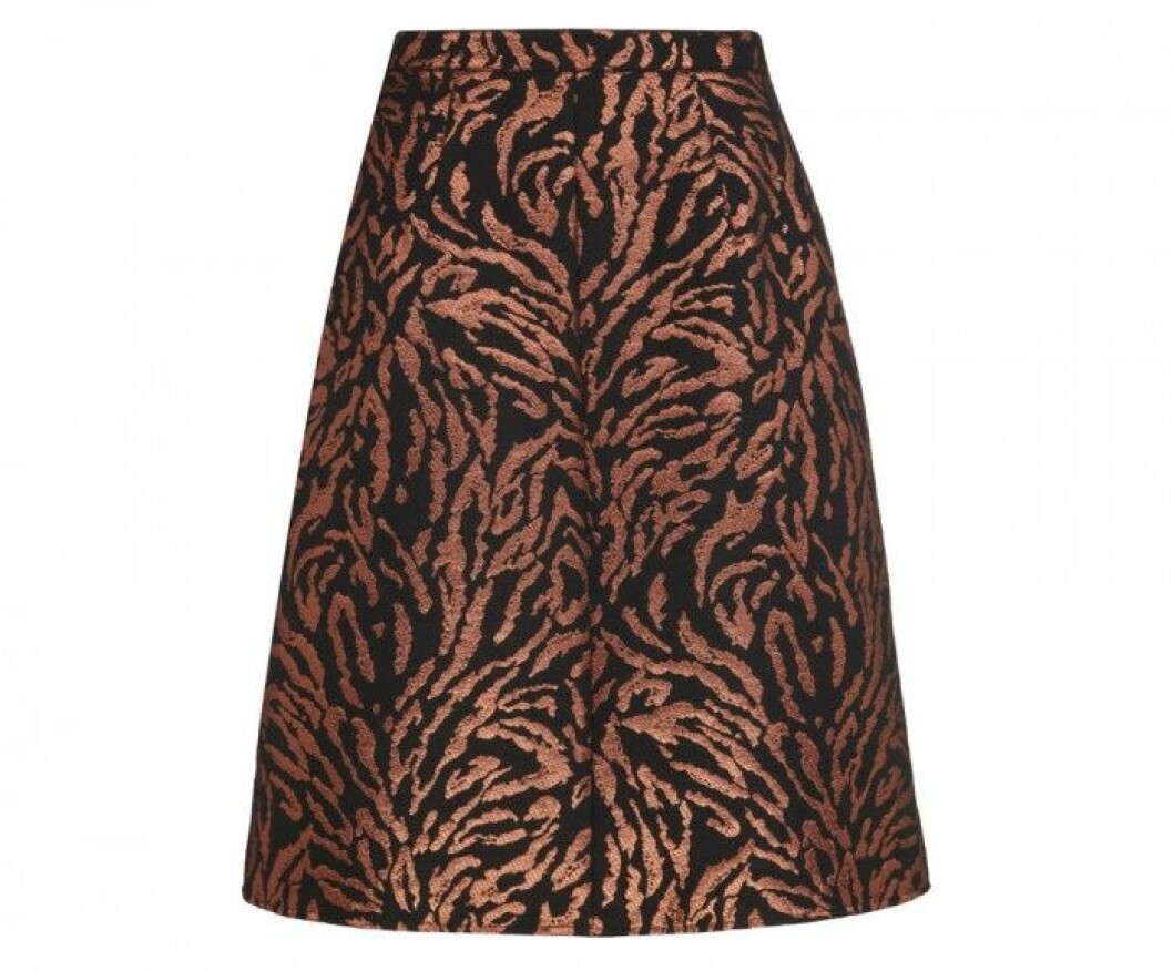 Mönstrad kjol, ca 500 kr, River Island.