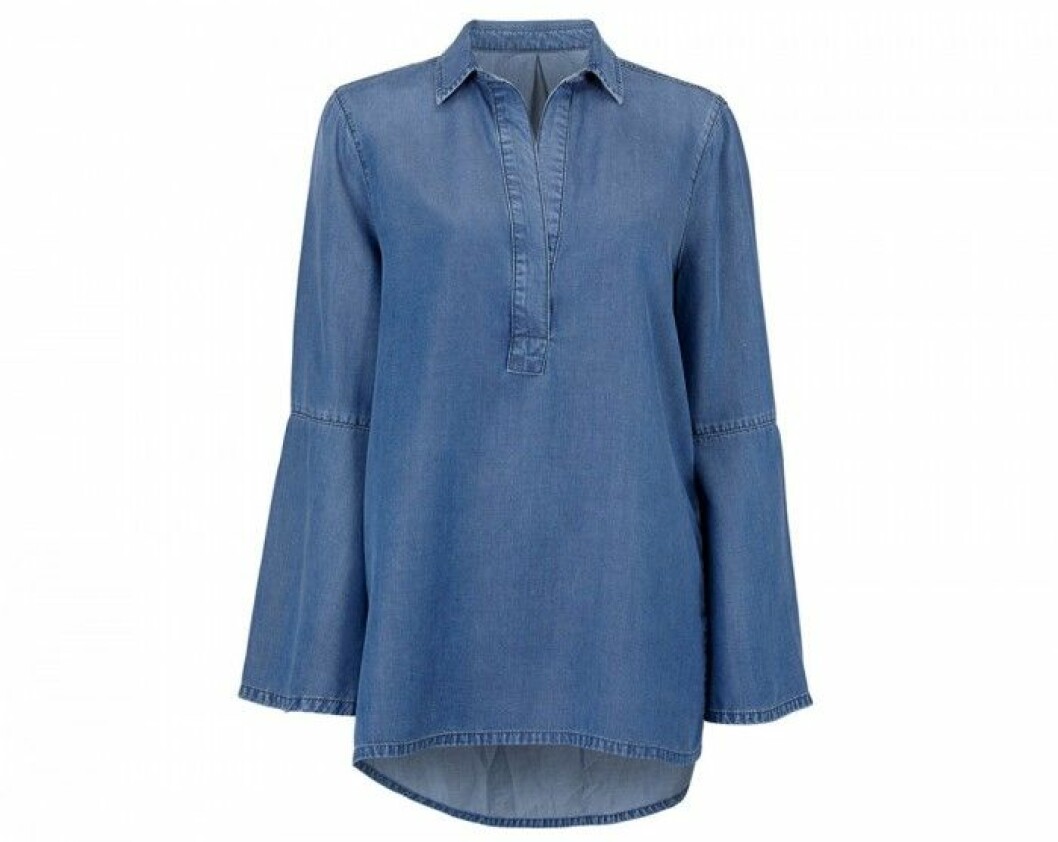 Tunika i jeanstyg, 399 kr, <a href="http://www.ginatricot.com/eu/en/start" target="_blank">Gina Tricot</a>. Tunika i jeanstyg, 399 kr, Gina Tricot.
