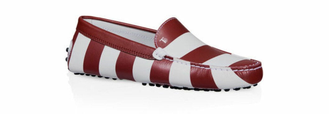 En blockrandig variant av klassiska loafers. loafers