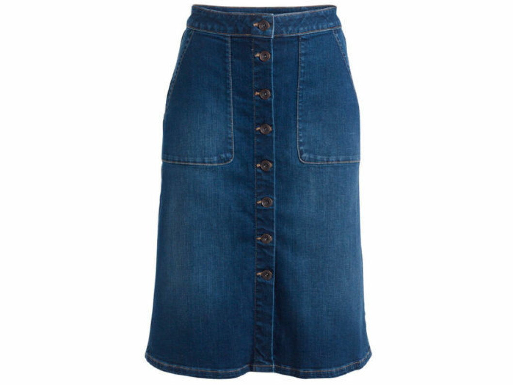 Kjol med knappar, 399 kr, <a href="http://www.lindex.com/se/" target="_blank">Lindex</a>. Kjol med knappar, 399 kr, Lindex.