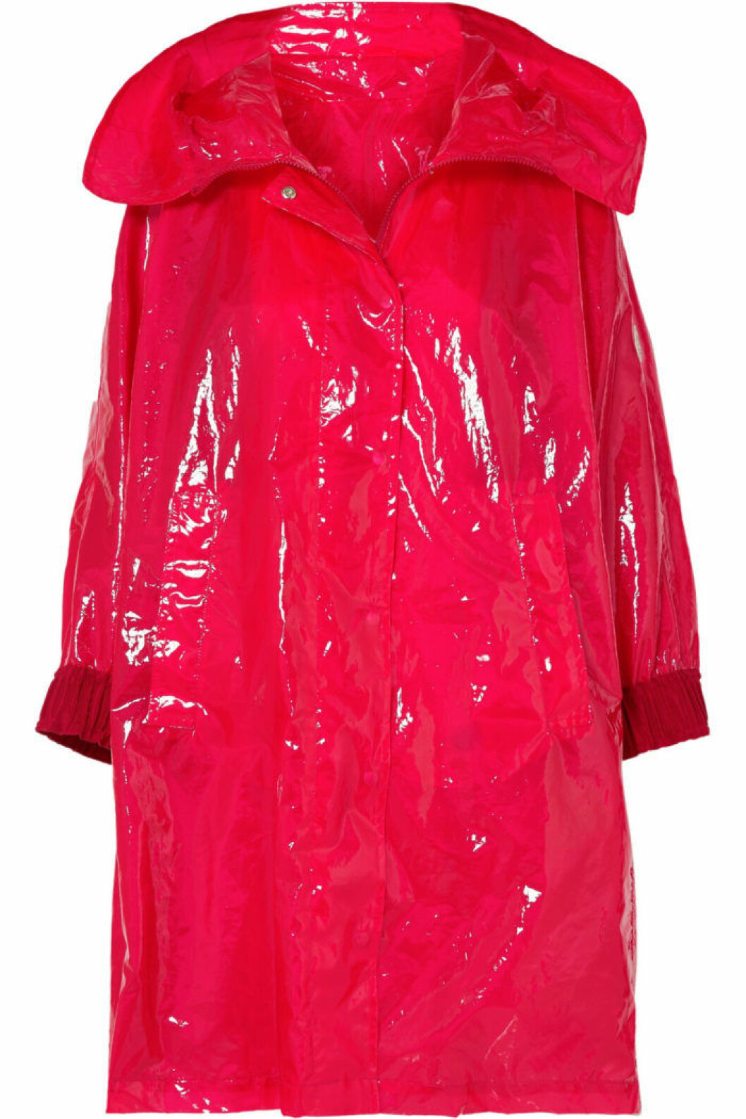 Röd regnkappa från Moncler