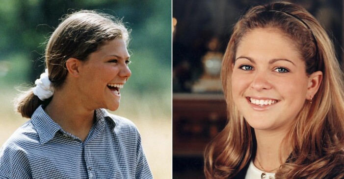 Kronprinsessan Victoria fyller 15 år. Prinsessan Madeleine 15 år vid julfirandet.