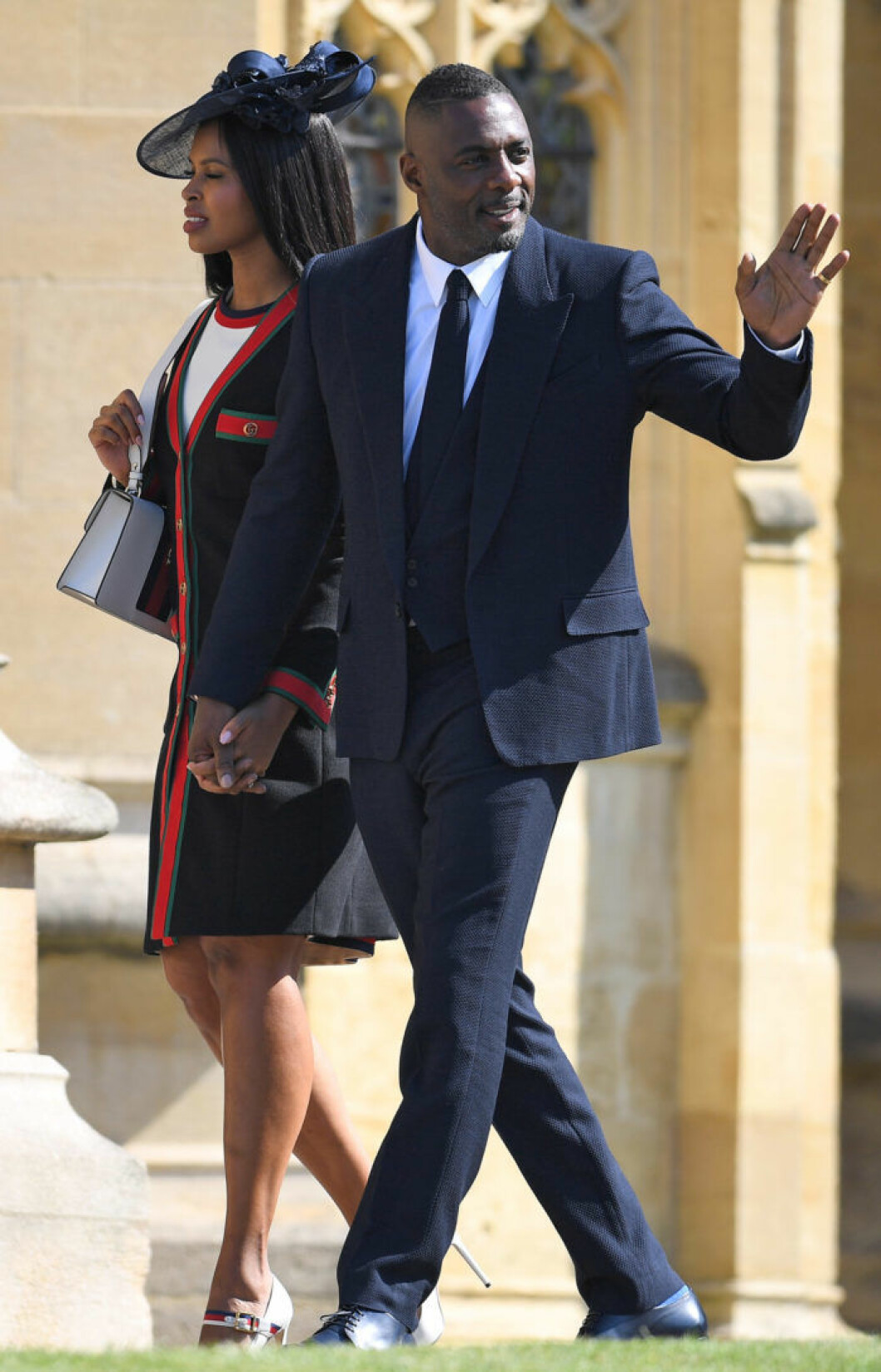 Skådespelaren Idris Elba och Sabrina Dhowre.<p></p><p></p><p></p>