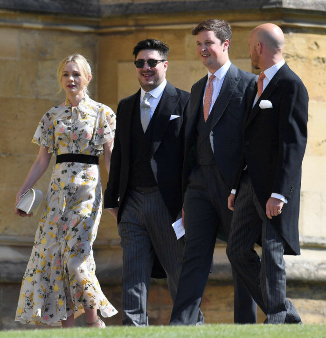 Brittiska skådespelaren Carey Mulligan och Marcus Mumford
