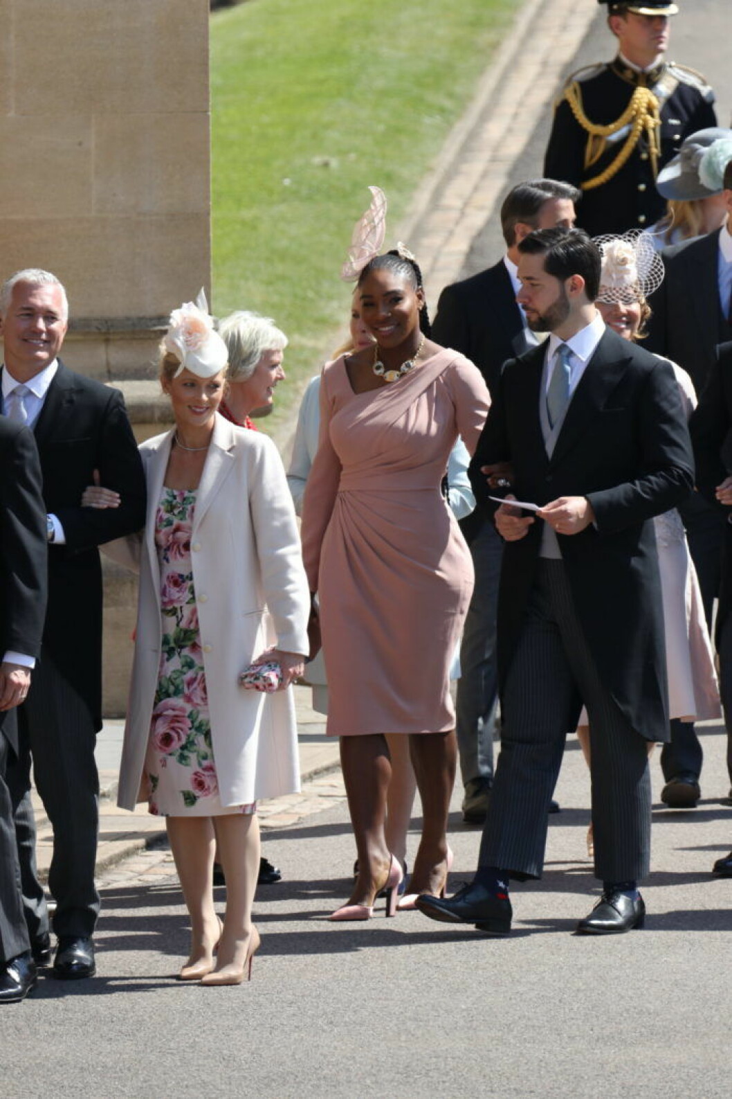 Tennisstjärnan Serena Williams med maken Alexis Ohanian.