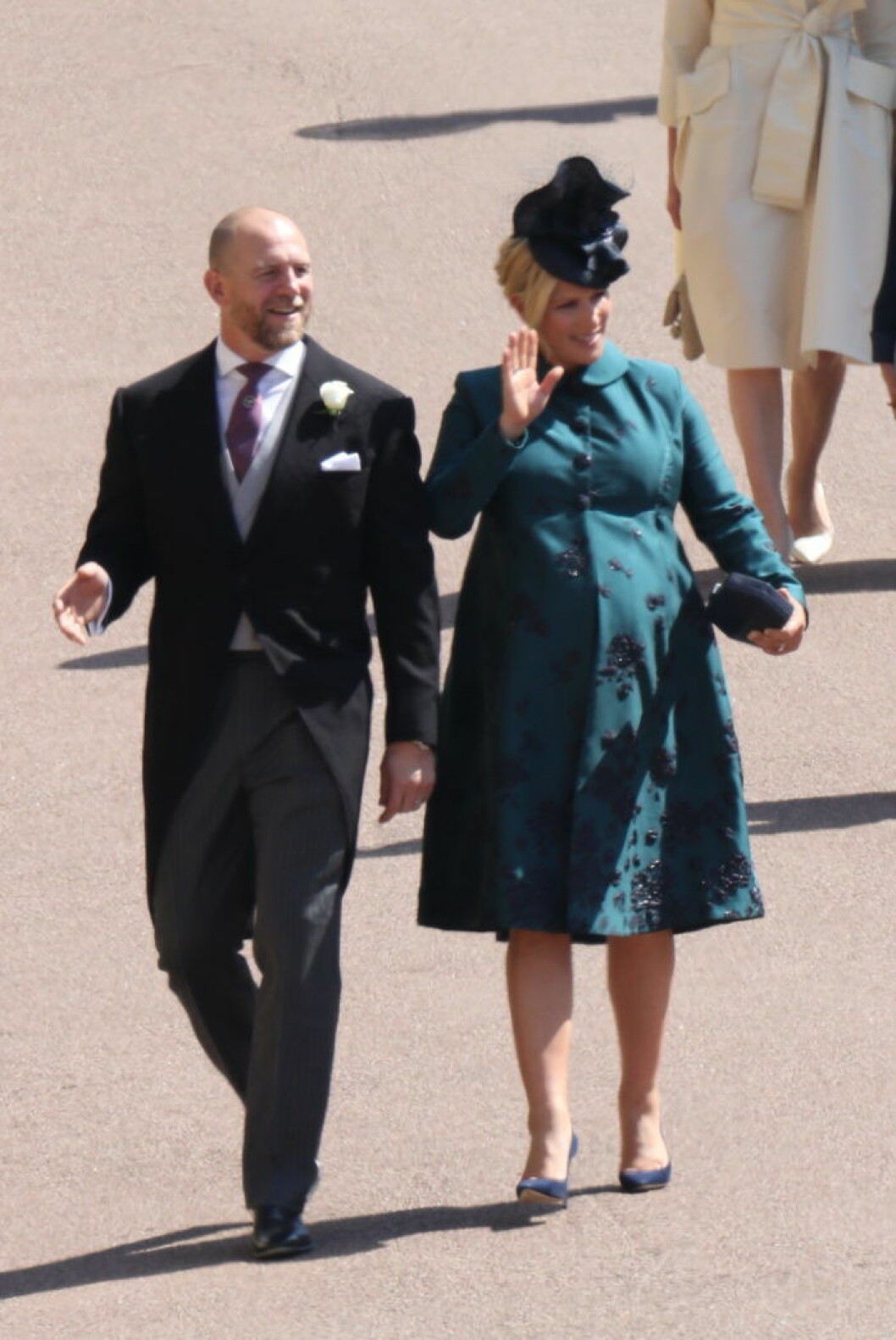 Prins Harrys kusin Zara Tindall med maken Mike Tindall.