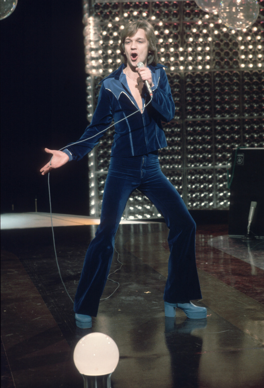 Melodifestivalen 1975. Björn Skifs deltog med låten <span class=" italic" data-lab-italic_desktop="italic">Michelangelo</span>.