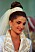 Drottning Rania vid bröllopet 1993.