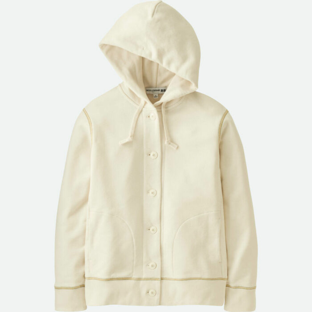 Huvjacka eller tröja i sweatshirtmaterial.