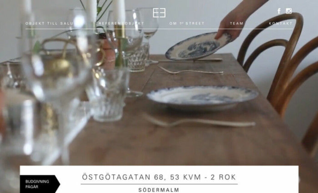 Annonsen hittar du <a href="http://www.1ststreet.se/objekt/OBJ29620_1450559010#bostadsfakta" target="_blank">här.</a> Annonsen hittar du här.