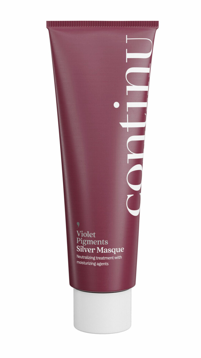 Hårinpackningen Violet Pigments Silver Masque från Continu