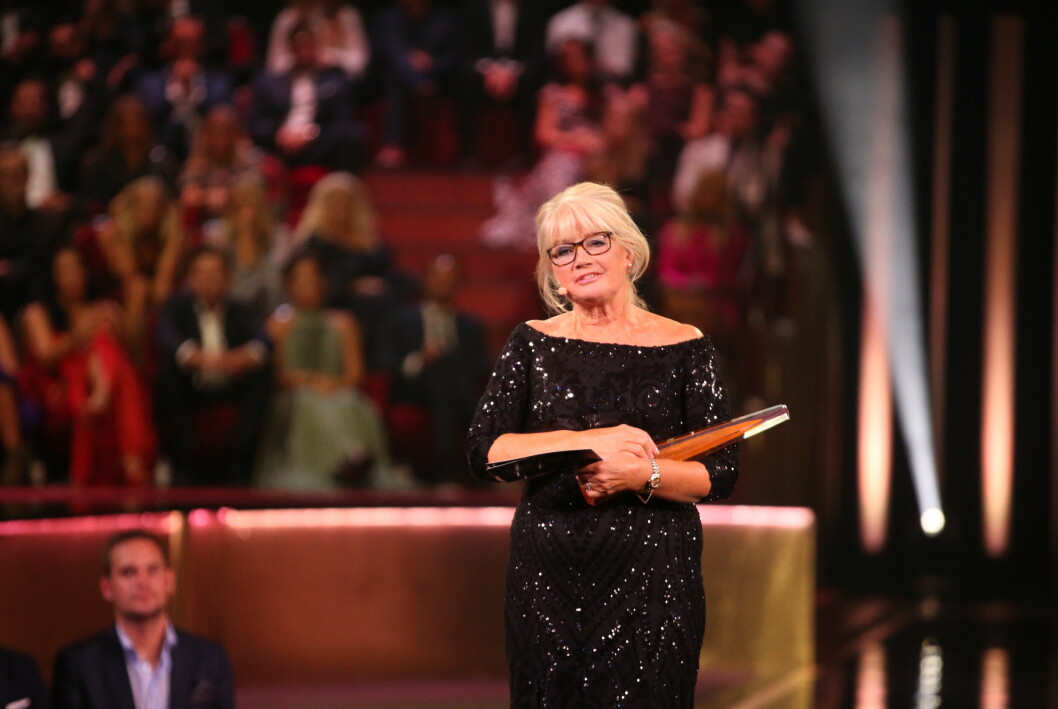 Ann-Britt Ryd Pettersson får Kristallens Hederspris, 2018.