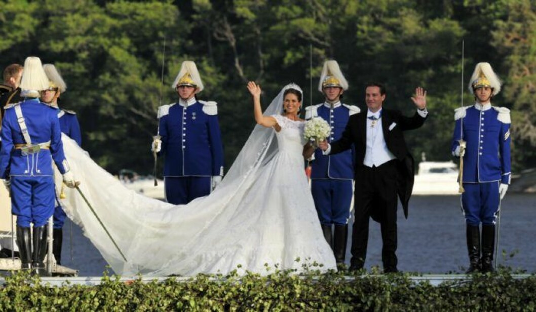 Princess Madeleine of Sweden and Christopher O'Neill arrive for their wedding banquet, hosted by King Carl Gustaf XIV and Queen Silvia at Drottningholm Palace Featuring: Princess Madeleine, Christopher O'Neill Where: Drottningholm, Sweden When: 08 Jun 2013 Credit: WENN.com **Not available for publication in France, Netherlands, Belgium, Spain, Italy**