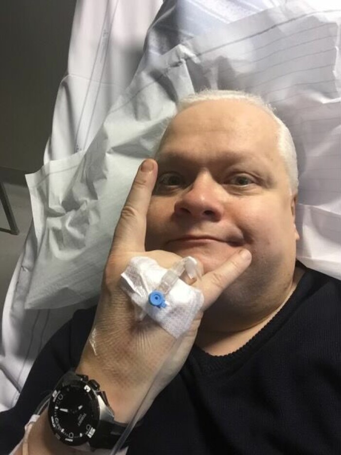 Skådespelaren Kjell Wilhelmsen drabbades av aggressiv bröstcancer. Skådespelaren Kjell Wilhelmsen drabbades av aggressiv bröstcancer.