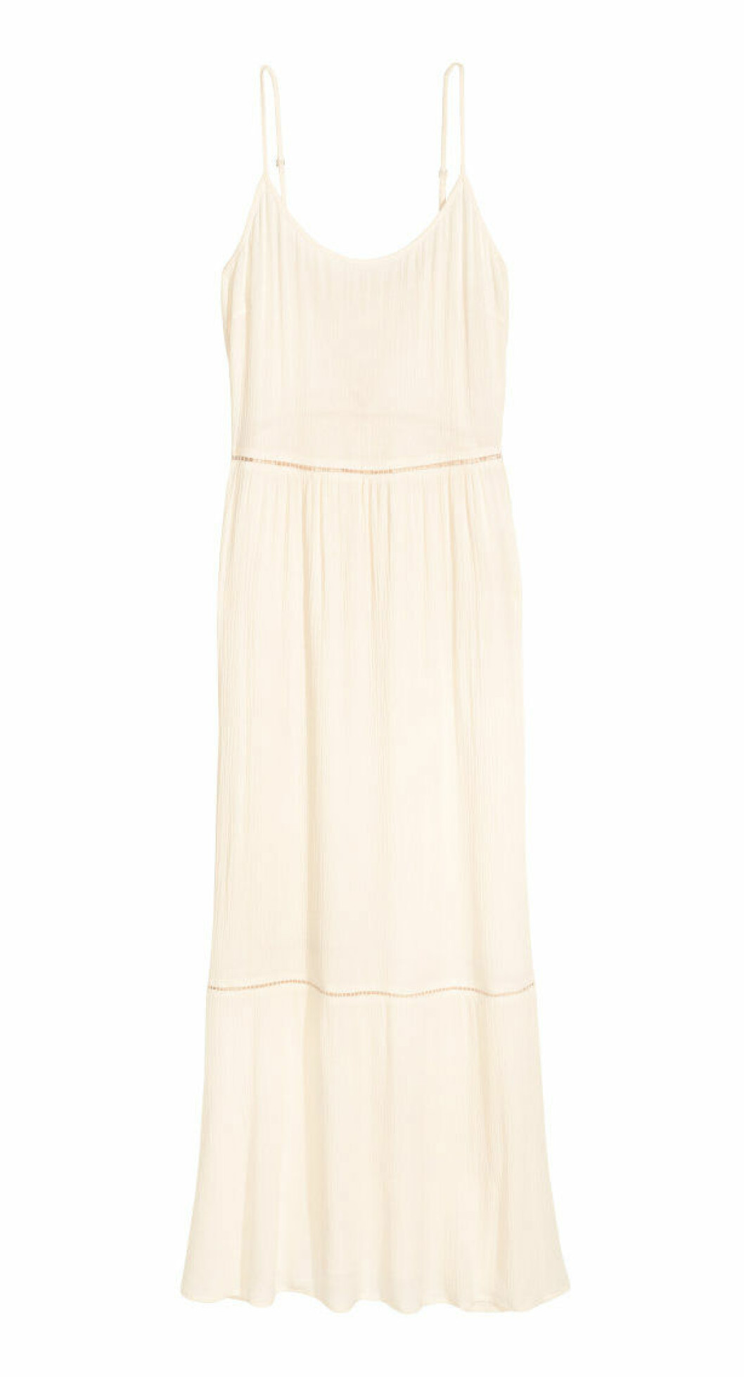 <a href="http://www.hm.com/se/product/43677?article=43677-A" target="_blank">Långklänning</a>, 249 kr, H&M. vit-langklanning-hm
