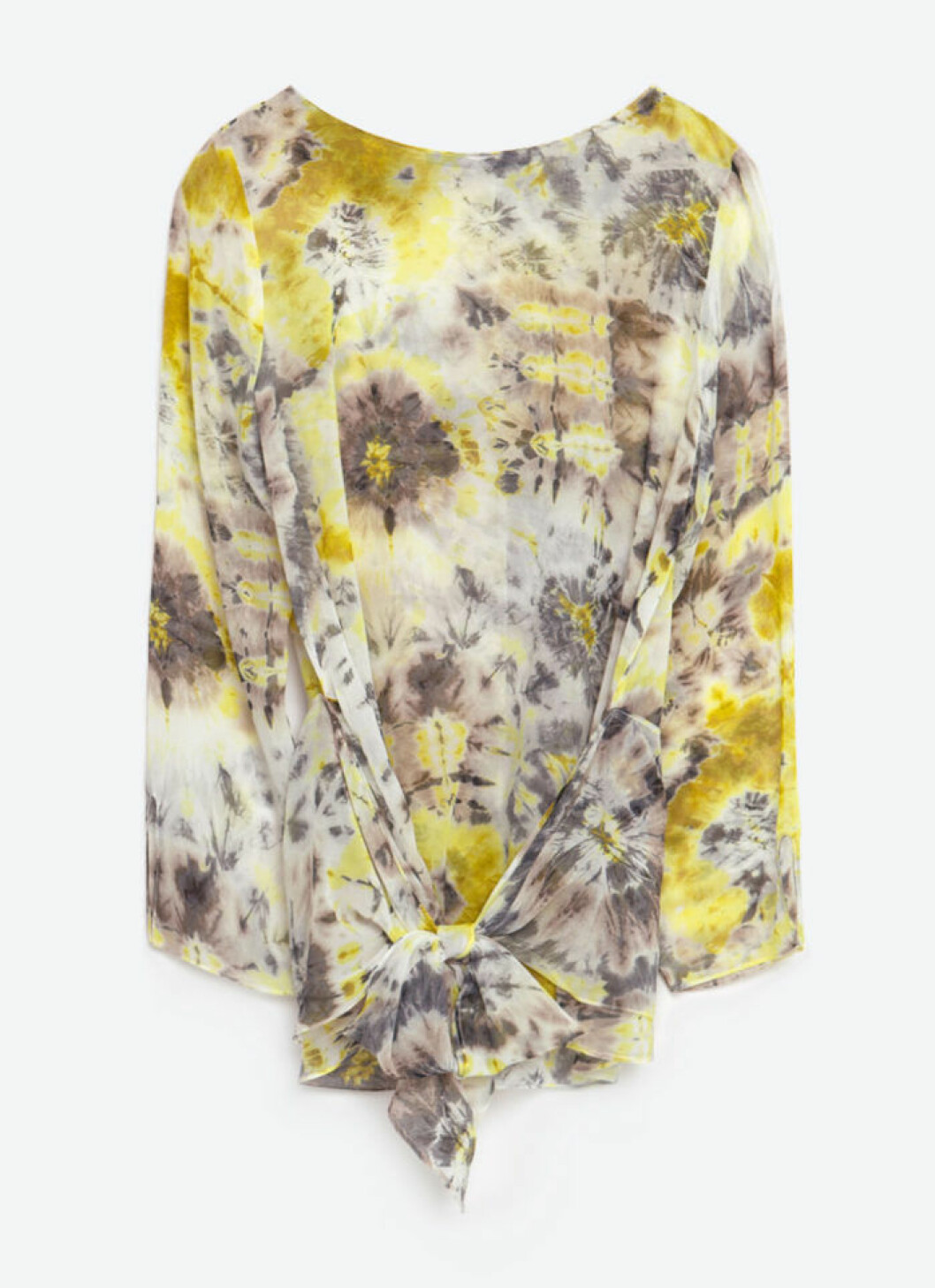 <a href="http://www.zara.com/se/sv/dam/skjortor/visa-alla/topp-i-knytbatik-c719021p3292543.html" target="_blank">Blus med knyt</a>, 299 kr, Zara. blus-knyt-zara