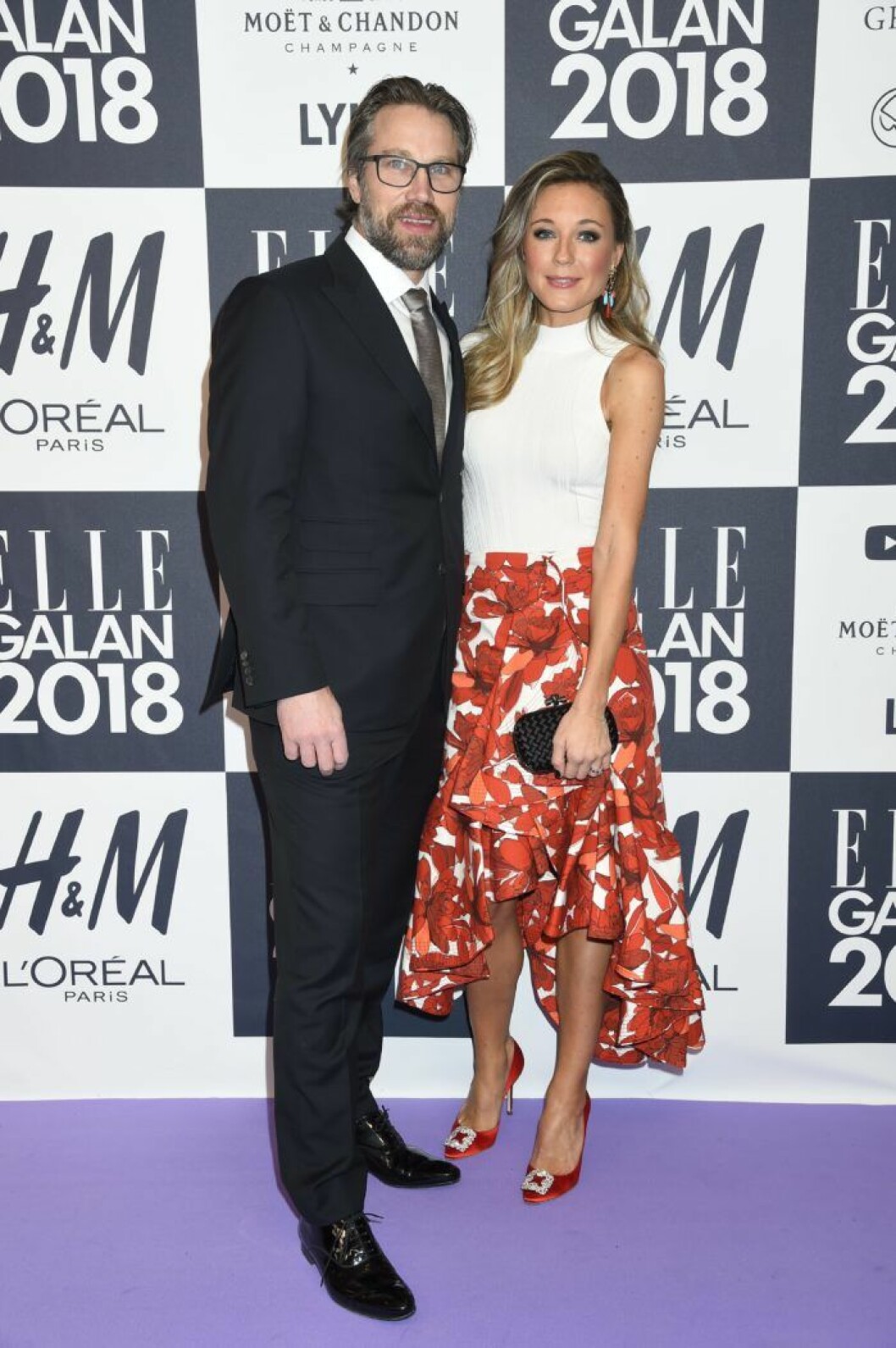Peter ”Foppa” Forsberg och Nicole Nordin.