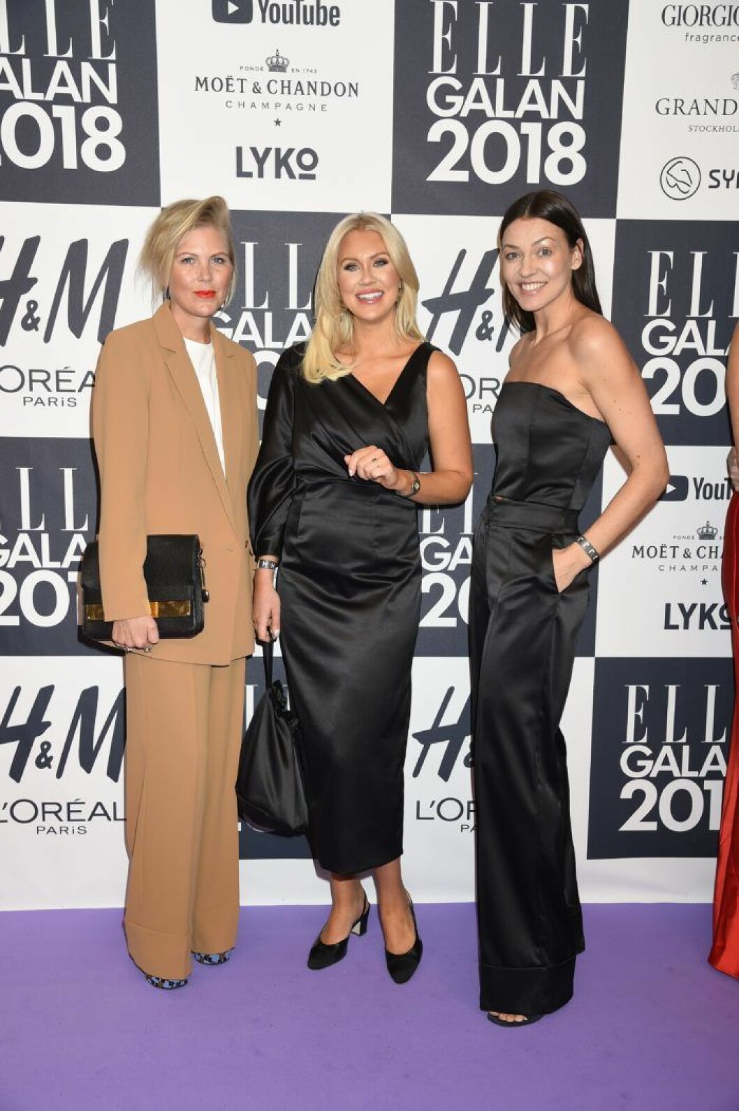 Ulrika Fohgelberg Nordén, Sales manager Stylein, Isabella Löwengrip (i Stylein) med Styleins grundare Elin Alemdar.