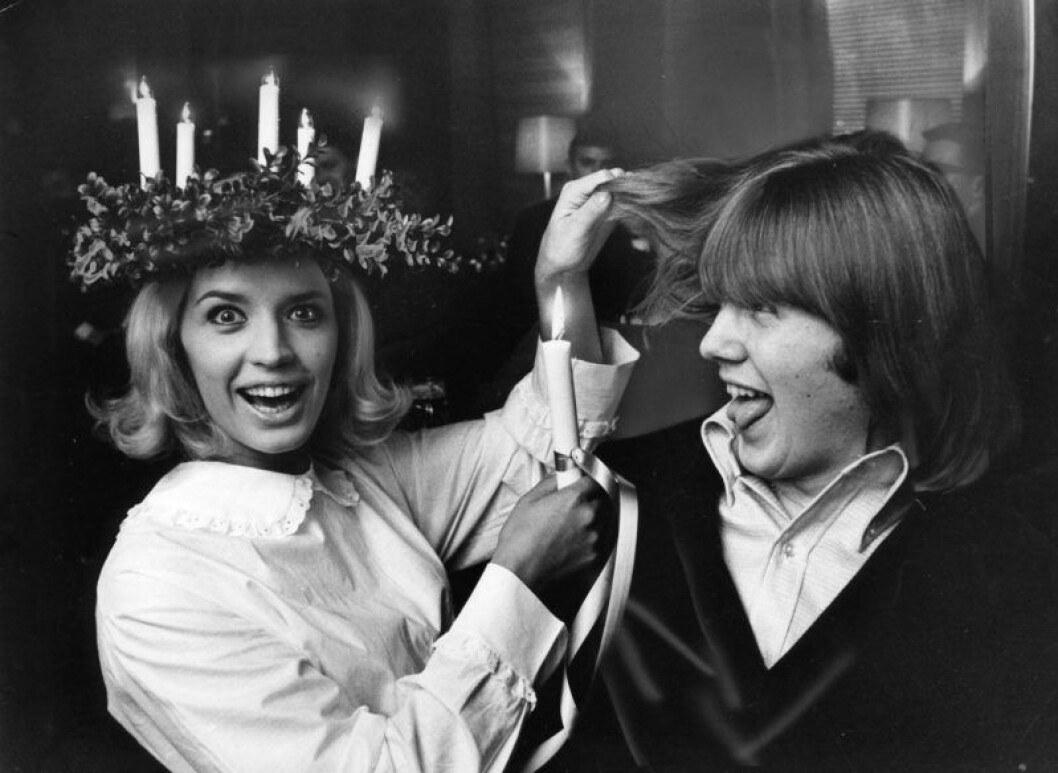 1966. Benny Andersson och Lill-Babs.