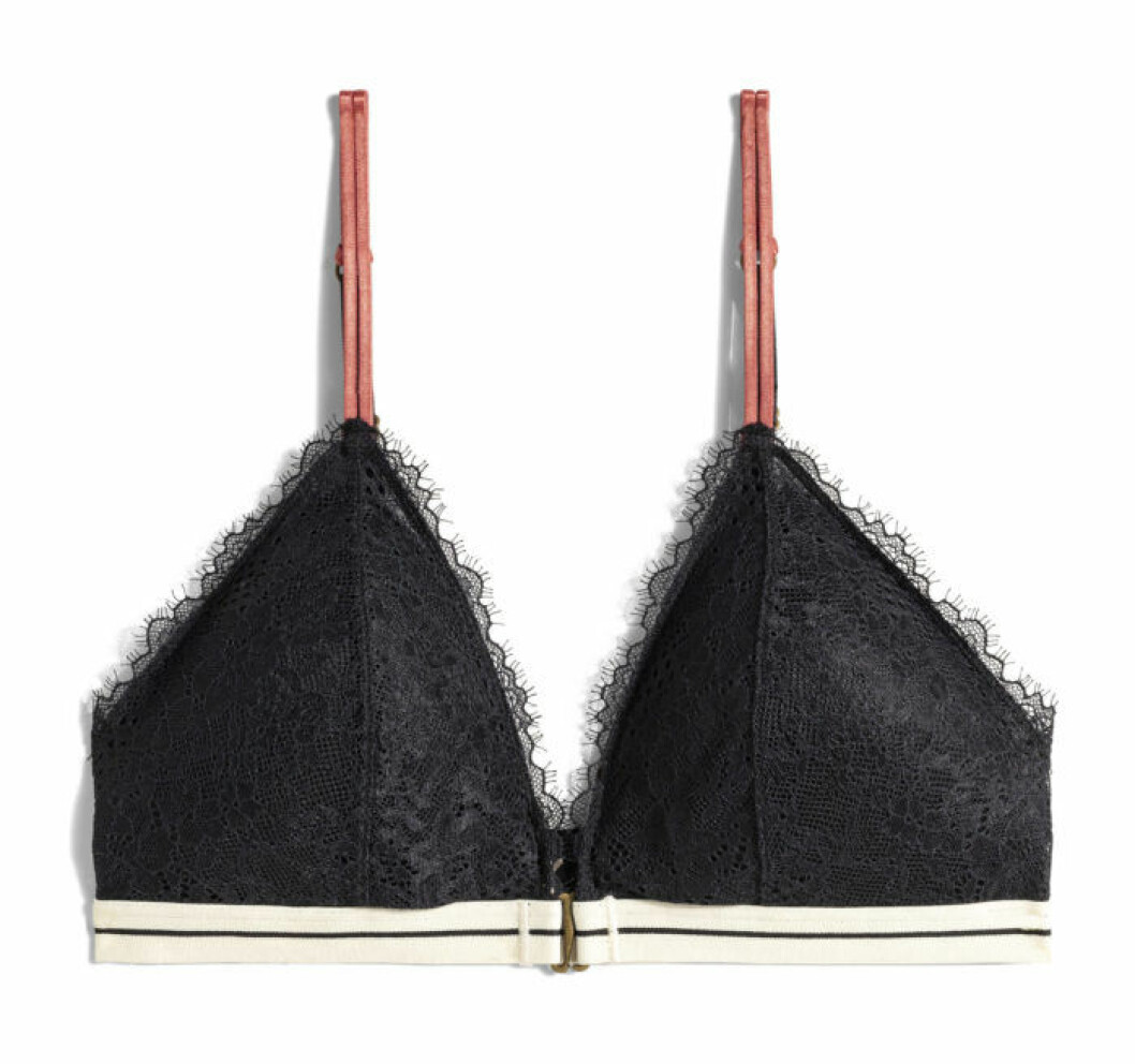 H&M x Love Stories svart bh
