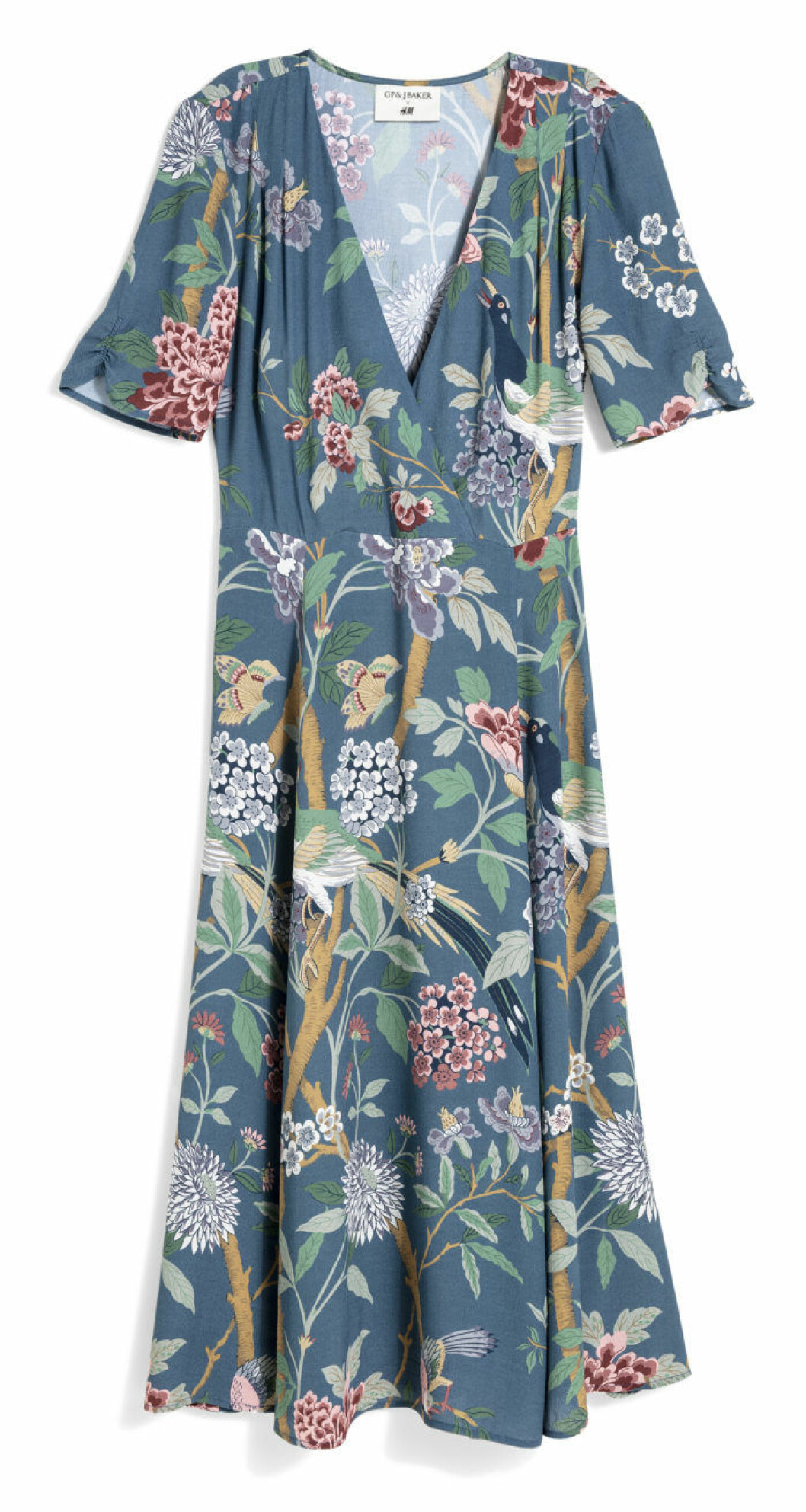 H&M GP & J Baker blomönstrad klänning