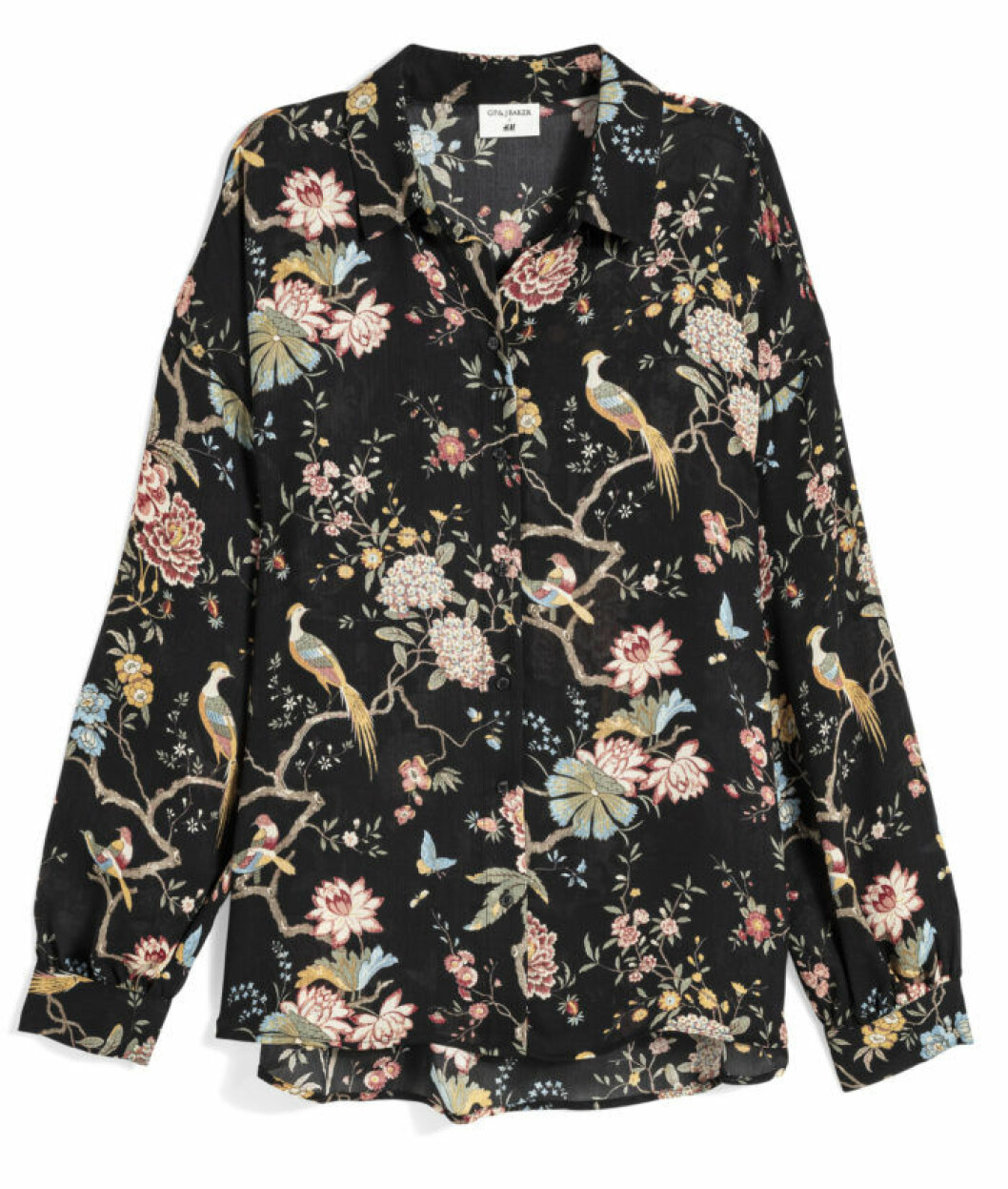 H&M GP & J Baker blommig blus