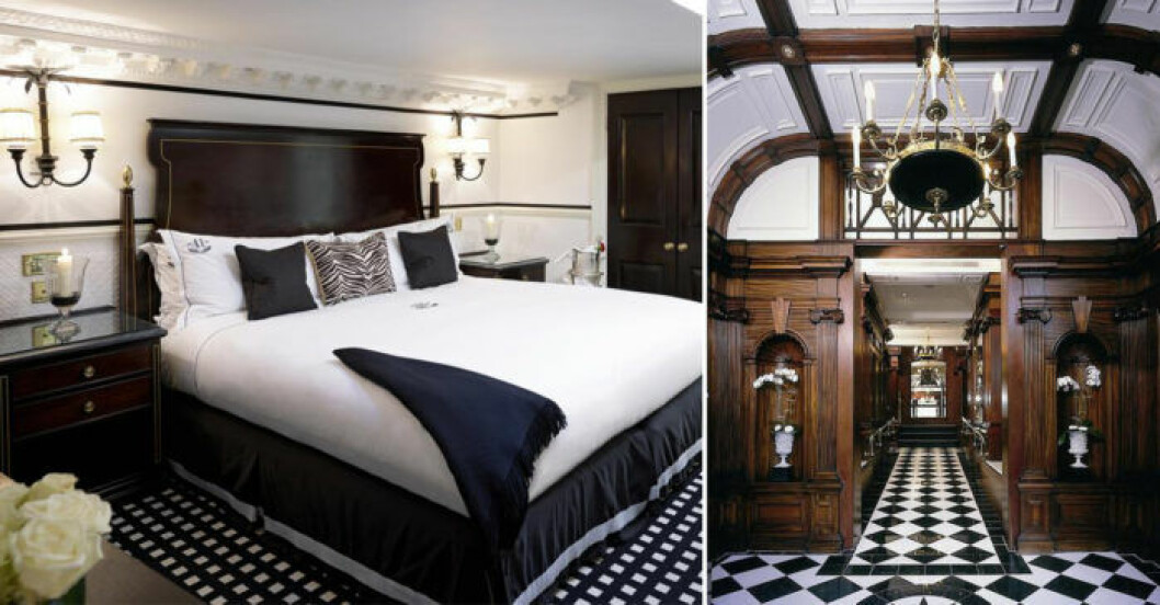 Romantiskt hotell i London med närhet till Buckingham Palace