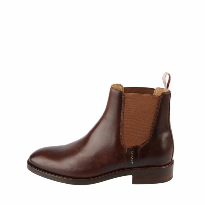 Bruna skinnboots