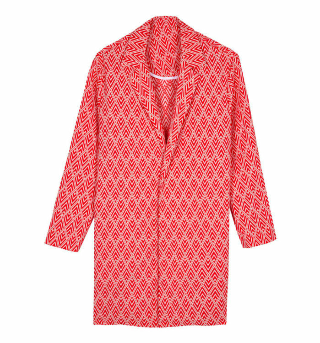 Lång jacka med dold knäppning, ca 900 kr, <a href="http://www.asos.com/women/" target="_blank">Asos</a>. Lång jacka med dold knäppning