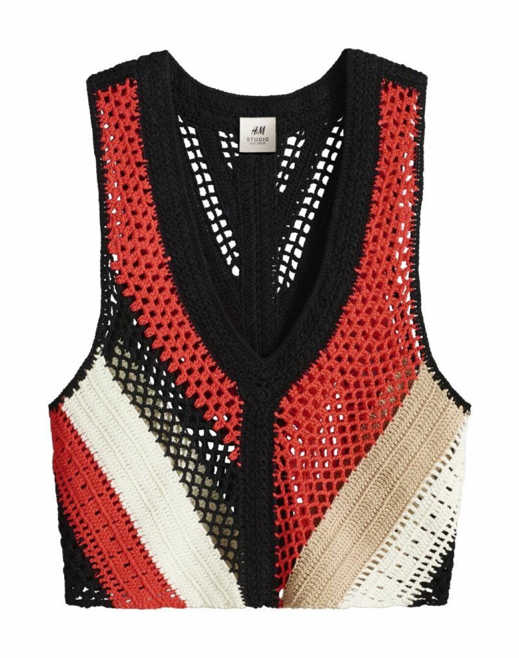 Virkad väst H&M Studio SS20