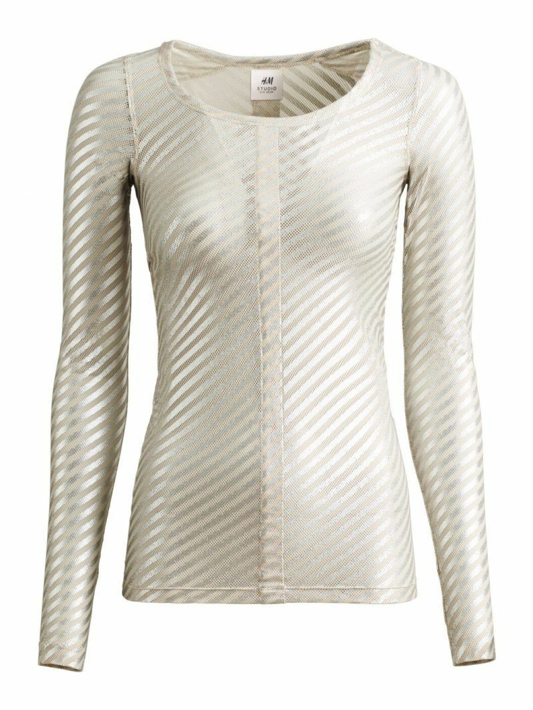 Metallictopp H&M Studio SS20