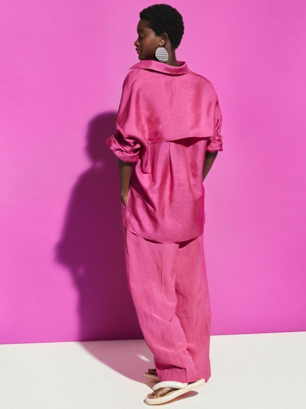 Rosa set från H&M Studio SS20