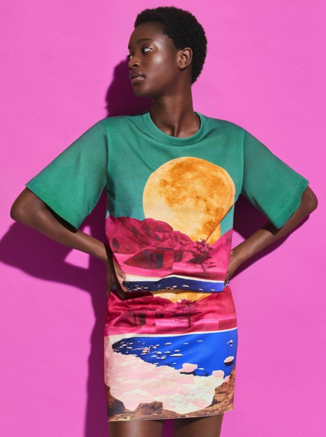 tröja och kjol H&M Studio SS20