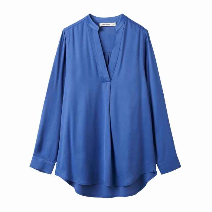 Blå blus