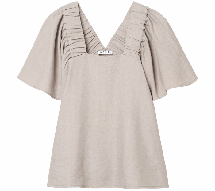 beige blus från wera