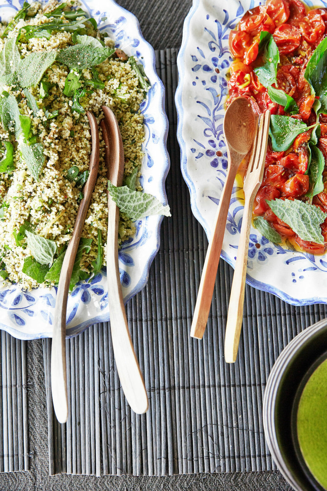 Tabouleh och Tomatsallad
