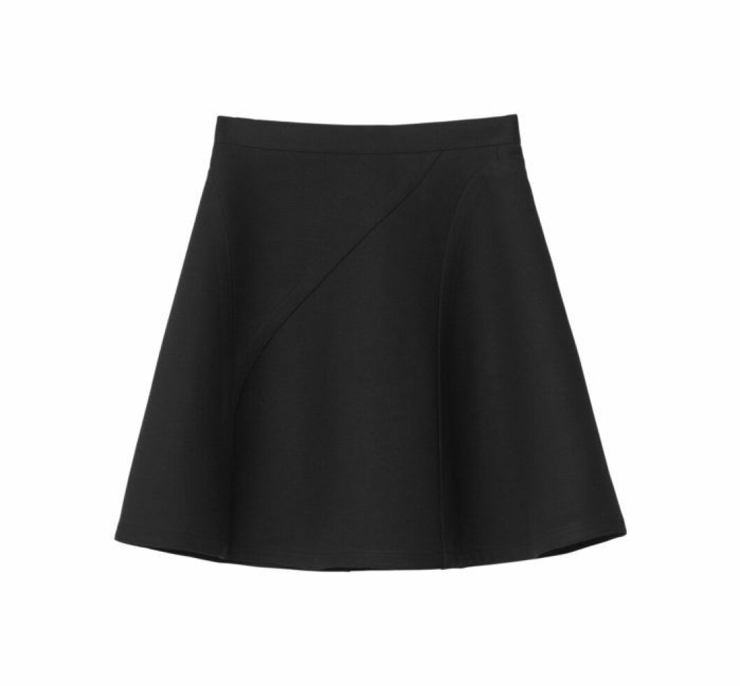 Kort svart kjol, 599 kr. svart kjol h&m studio aw18