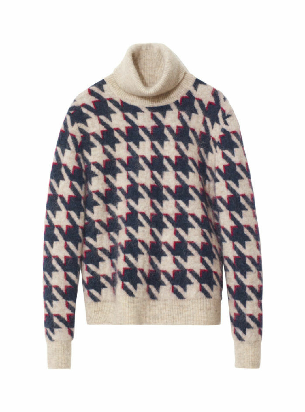 Mönstrad stickad polotröja, 799 kr. H&M Studio AW18 polotröja stickad