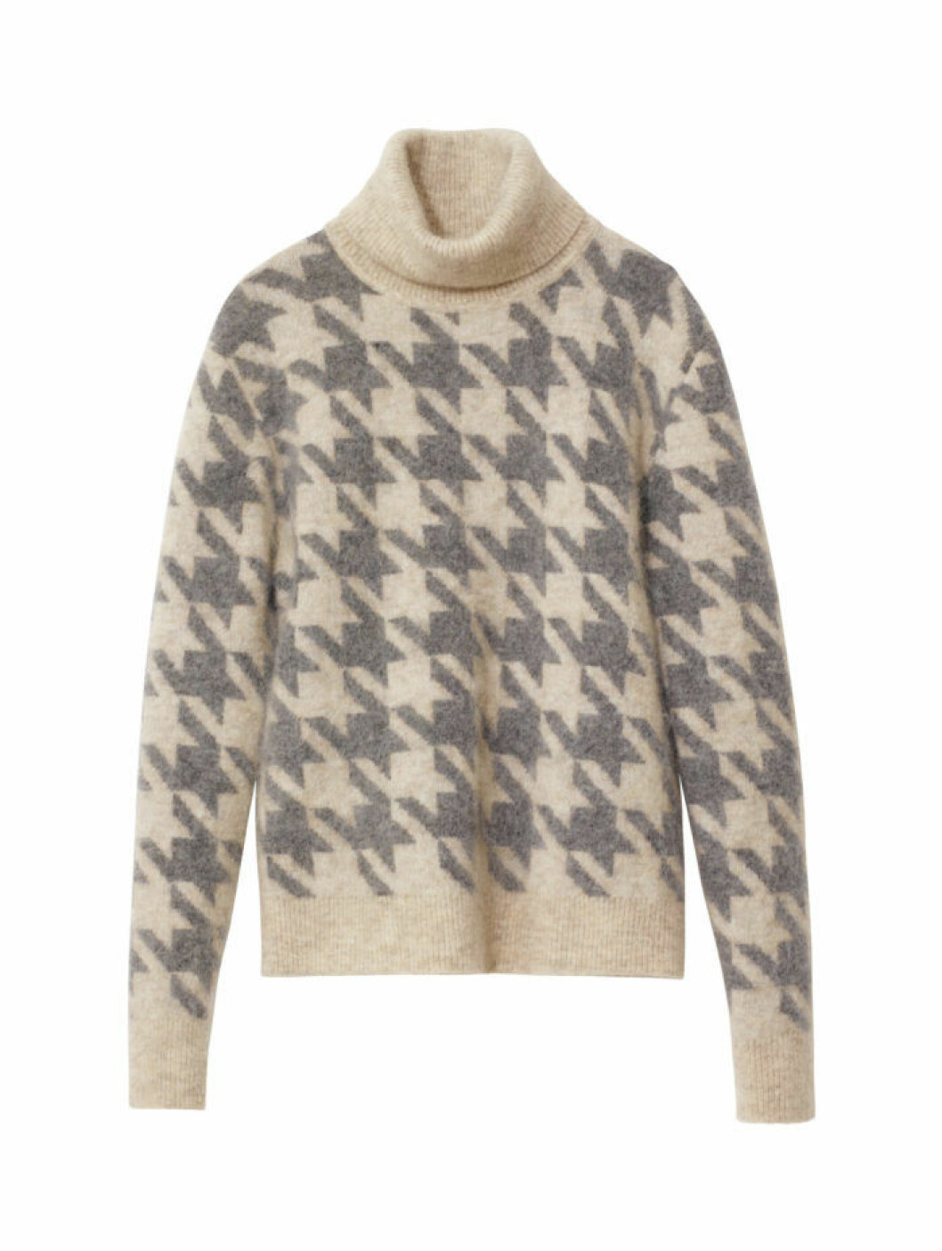 Mönstrad stickad polotröja, 799 kr. H&M Studio AW18 mönstrad stickad polotröja