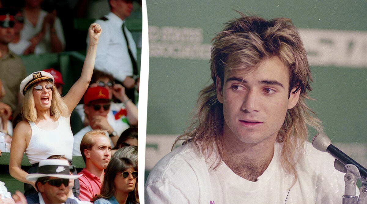 Tennisstjärnan Andre Agassi dejtade 28 år äldre Barbra Streisand