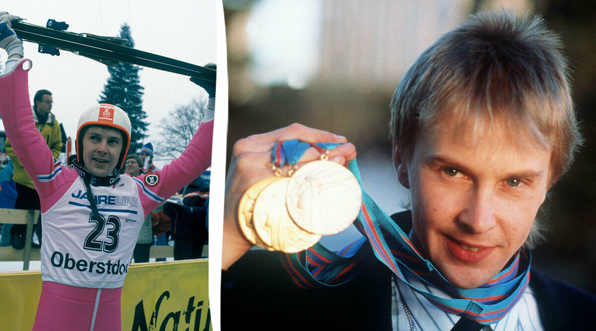 Backhopparen Matti Nykänens tragiska öde efter enorma succén