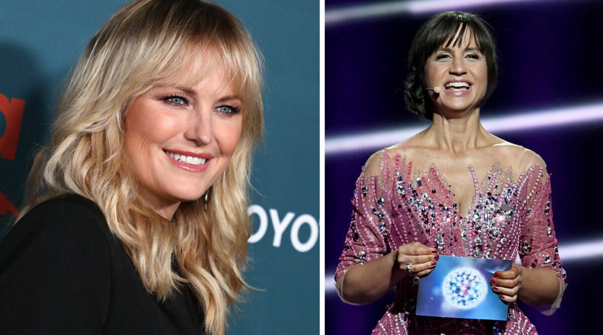 Petra Mede och Malin Åkerman är programledare för Eurovision