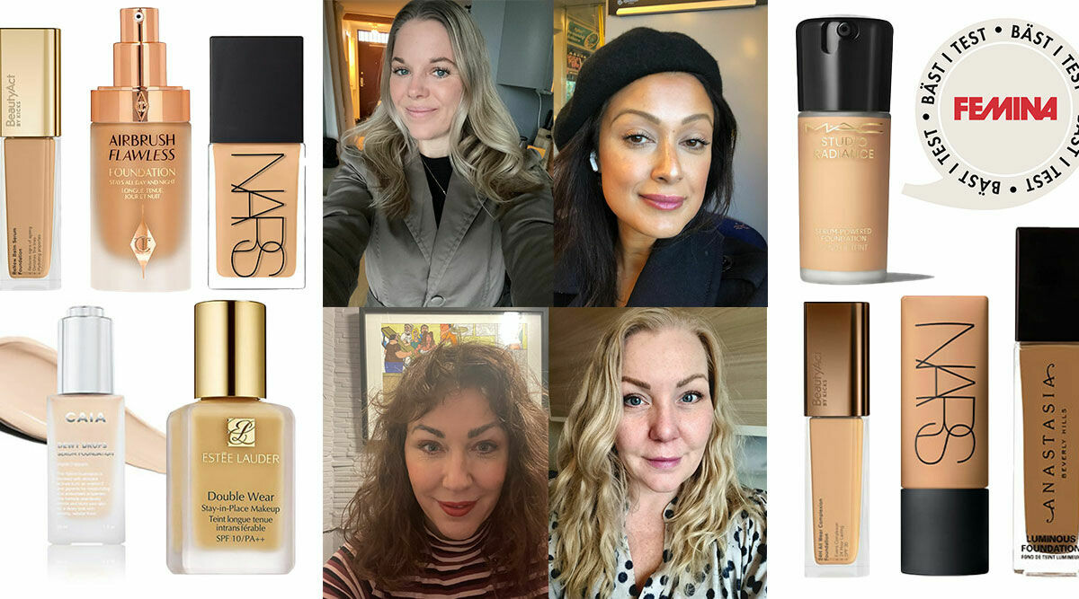 Bästa foundation 2024 – bäst i test för alla hudtyper