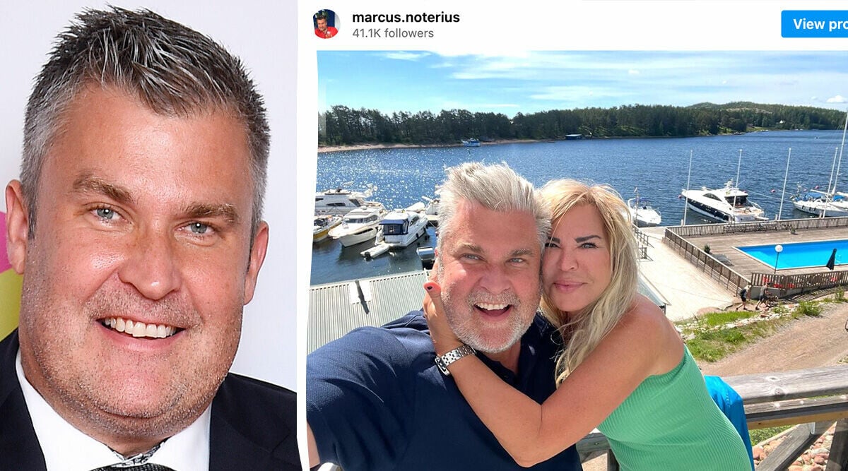 Marcus Noterius är kär – så träffade tv-profilen nya kärleken