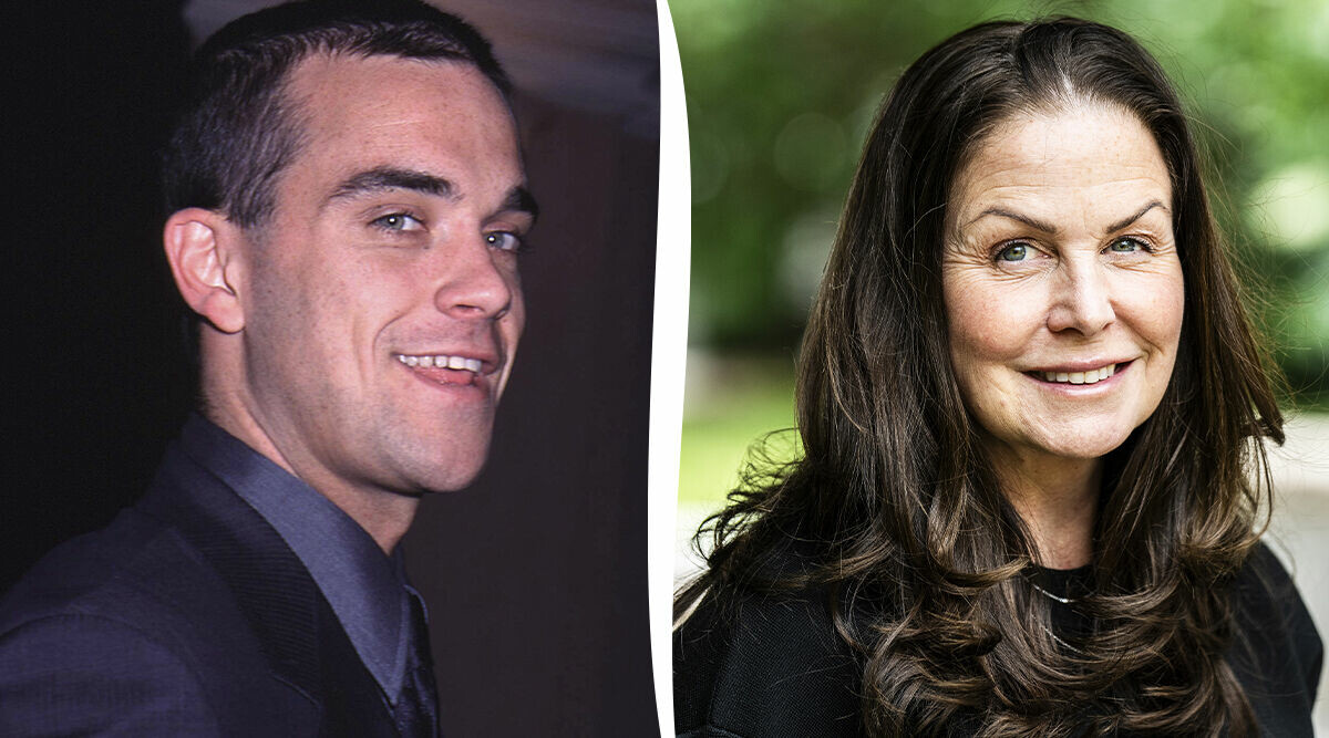 Titti Schultz kyss med Robbie Williams