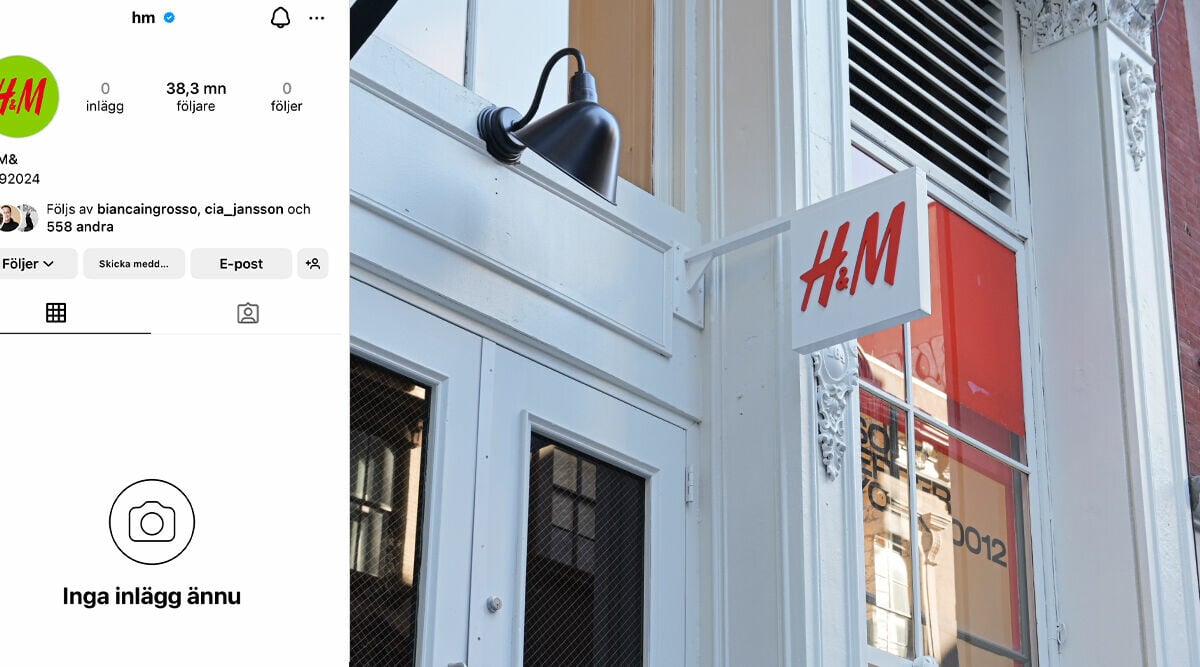 Därför har H&M raderat alla inlägg på Instagram