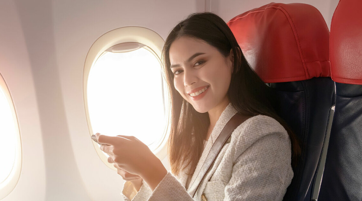 Därför släcks ljuset i flygplanet på kvällen