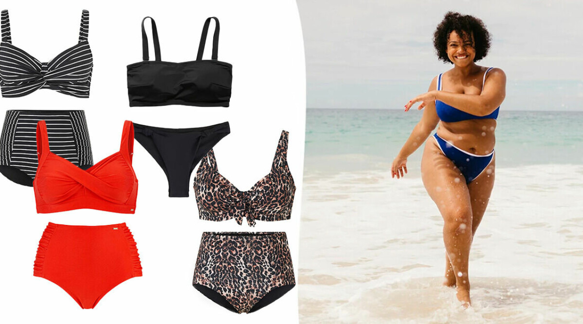 Bikini för stor byst – 10 snygga köp i stora storlekar