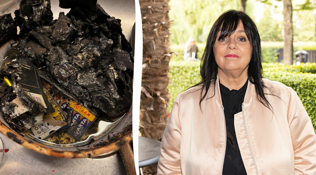Batterierna började binna i köket – Åsa Jinder vill varna andra: ”Herregud”